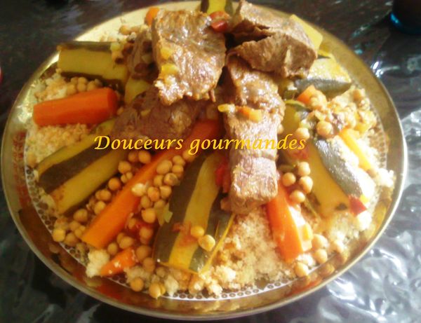 Couscous au boeuf
