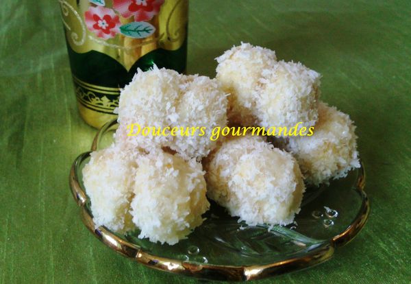 Boules coco/confiture