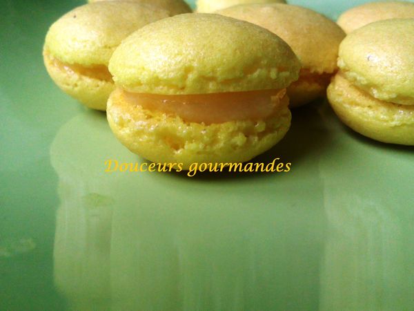 Macarons au citron