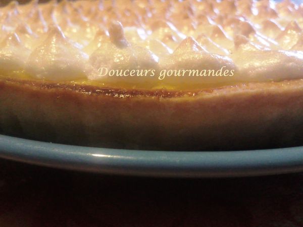 Tarte au citron meringuée