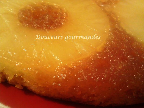 Gâteau à l'ananas