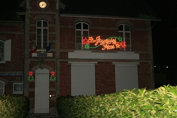 Illuminations dans notre village (décembre 2012)