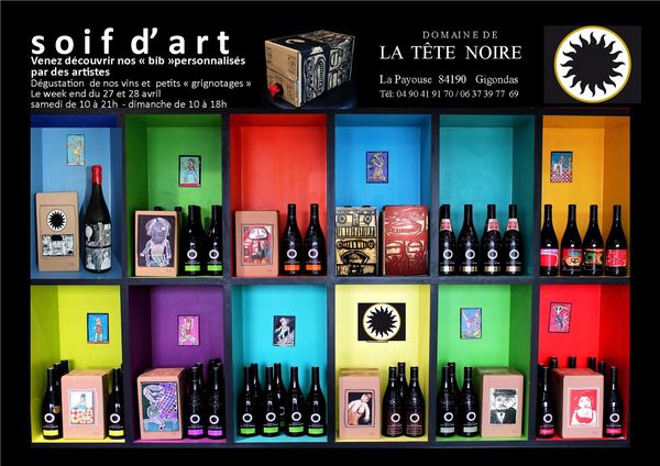 Week-end Portes ouvertes et dégustation artistique au domaine de la Tête Noire