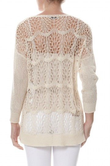 Pull dentelle tricoté dos KOOKAI Neuf Taille 1 : 45 euros
