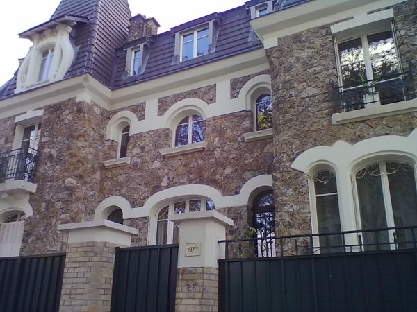 Mes trajets maison-école et vice-versa.