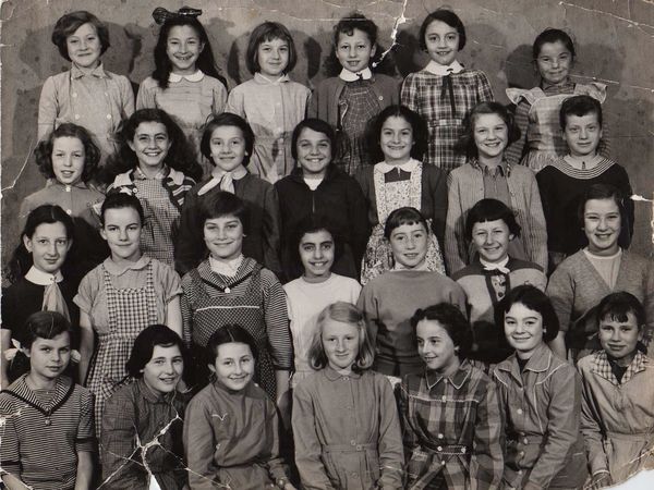 Année scolaire 1954-55 CM2-7ème.
