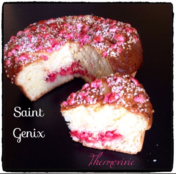 Saint Genix, la brioche savoyarde aux pralines roses