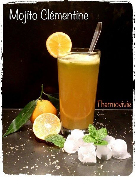 Cocktail Mojito à la Clémentine