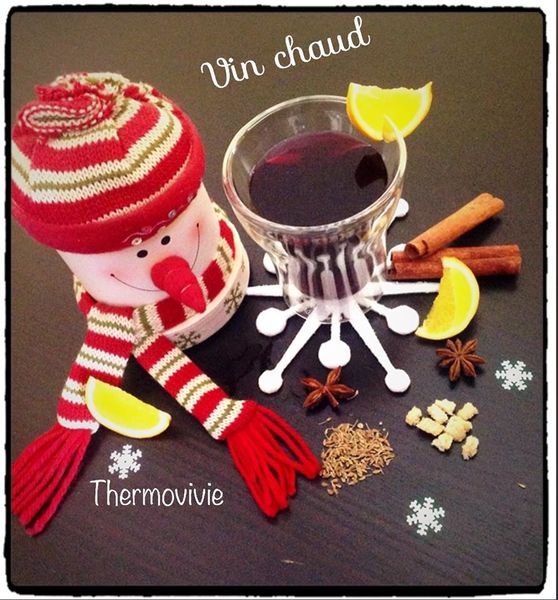 Vin chaud à la clémentine