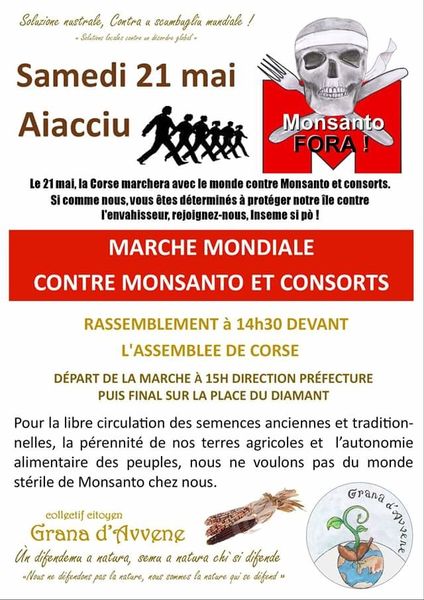 Marche Mondiale Contre Monsanto et Consort à Ajaccio