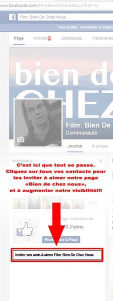 "Bien de chez nous" plus visible sur Facebook?!?