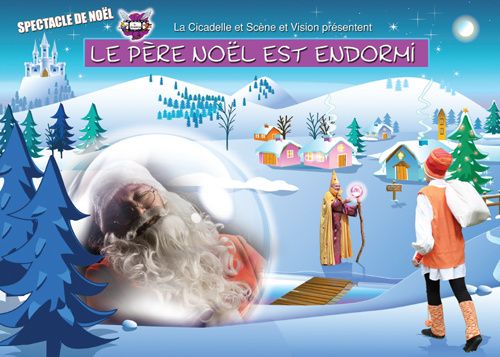 Spectacle de Noël 2012 Le père Noël est endormi.