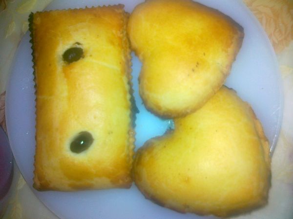 chaussons a la pâte feuilletée maison.
