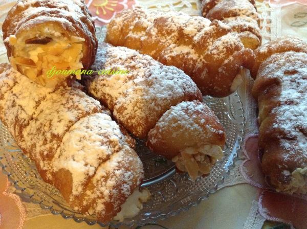 cigares fourrés à la créme chantilly