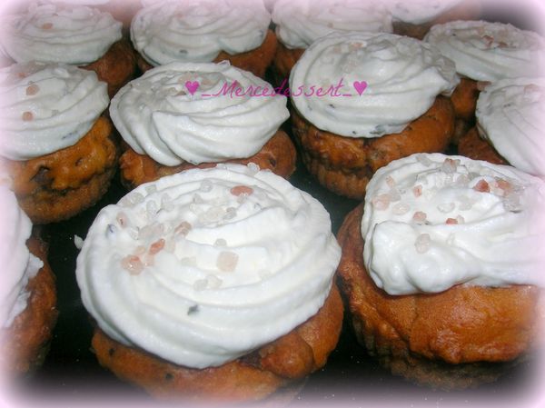 Cupcakes salés tomates séchées et chèvre
