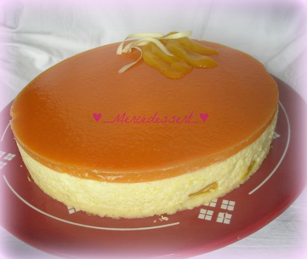 Bavarois à la mangue