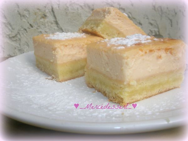 Pavé de ricotta au citron