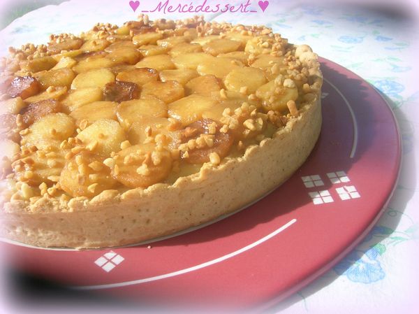 Tarte pommes cannelle