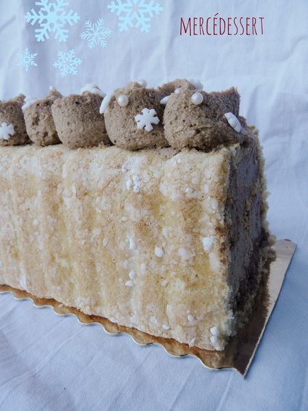 Bûche praliné version 2014