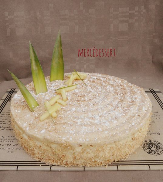 Entremets Caraïbe