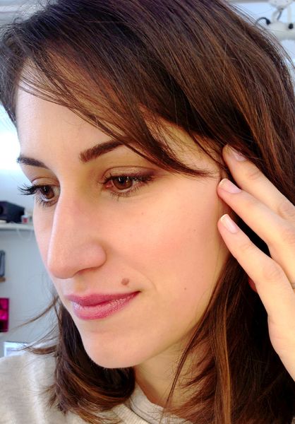 un maquillage "nude"...