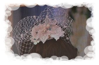Une jolie voilette, pour le mariage...