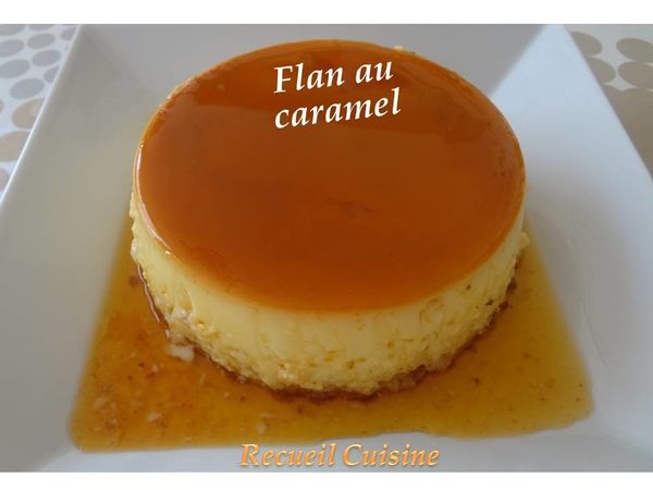 Flan au caramel
