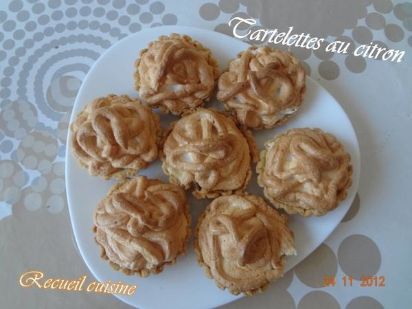 Tartelettes aux citron