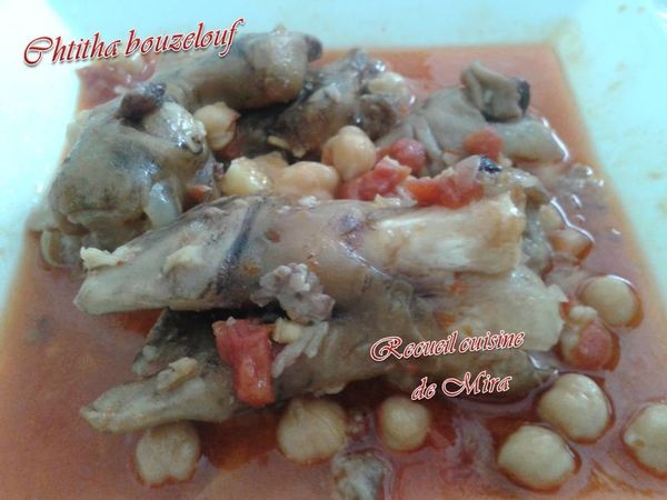 Ch'titha Bouzelouf "Bouzellouf en sauce rouge"