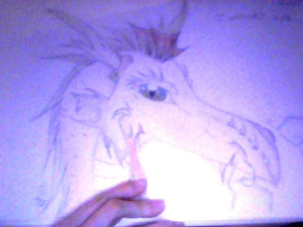 Un dragon vachement flou