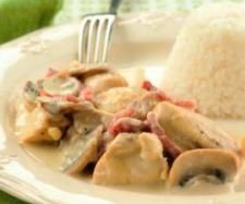 Pollo a la carbonara