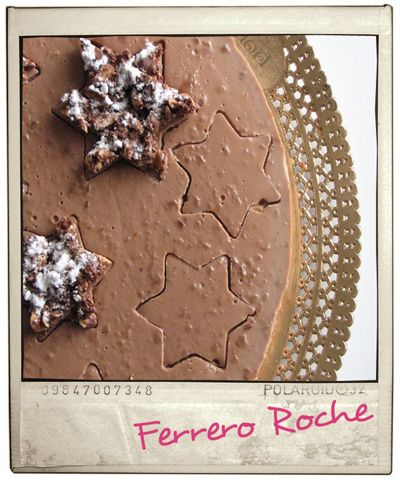Mi tarta ferrero rocher