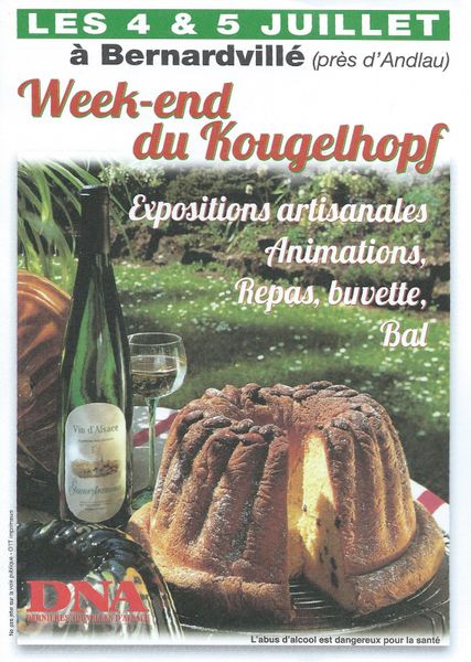 week-end du kougelhopf Bernardvillé