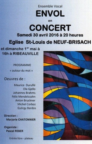 Concert Envol à Neuf Brisach