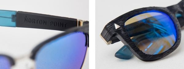 Des lunettes branchées « recyclage »
