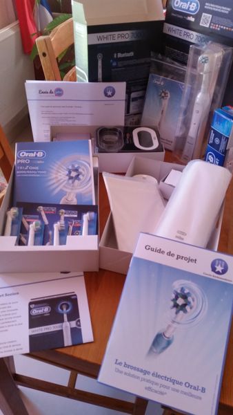 ORAL B PRO 7000 Smart Series (PRÉSENTATION DU TEST) AVEC LE CERCLE AMBASSADEURS ENVIE DE PLUS