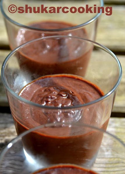 Crème au chocolat à la fève de tonka