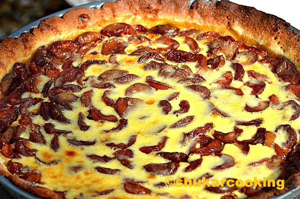 Tarte alsacienne aux mirabelles