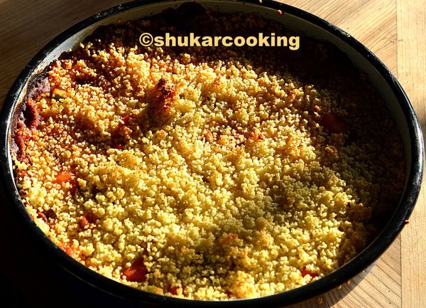Couscous façon gratin
