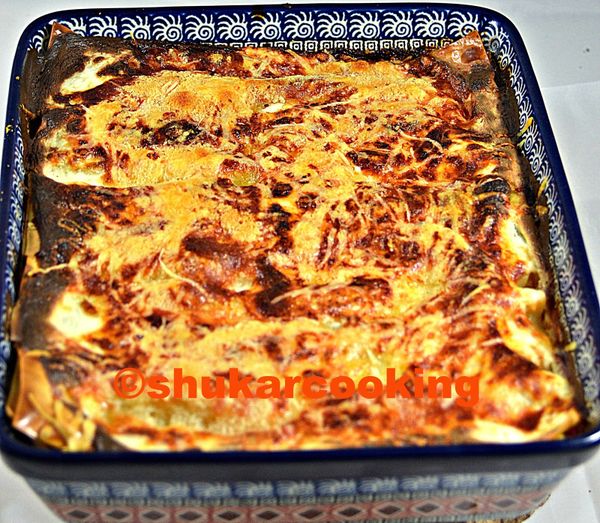 Lasagnes légères de poissons aux tomates