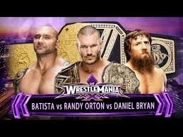 Le match WWE de l'année 2014