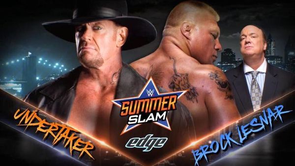LE Match de l'été 2015: The Undertaker vs Brock Lesnar