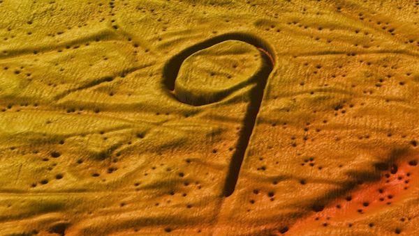 Des océanographes découvrent un gigantesque "9" au fond de la mer de Barentz