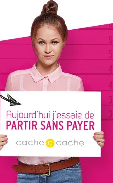 Partez sans payer chez Cache-Cache !
