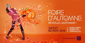 Téléchargez votre invitation pour la Foire d'Automne de Paris