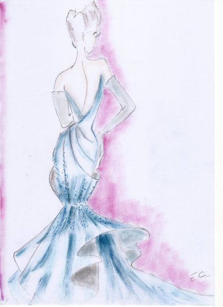 croquis de mode