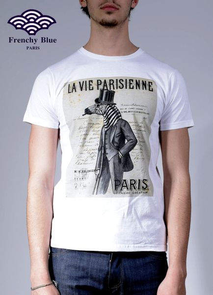 le T-shirt Frenchy Blue, by Eric Casotto