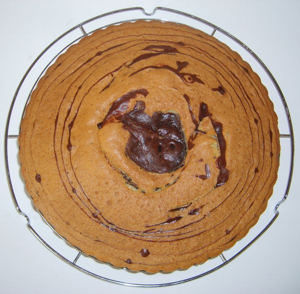 Gâteau marbré italien