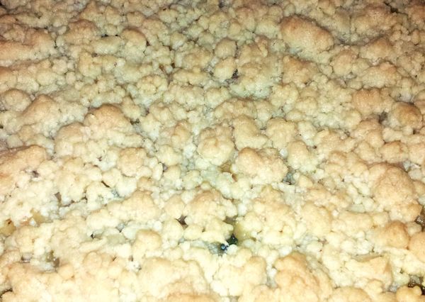 Crumble de courgettes de Thierry Marx