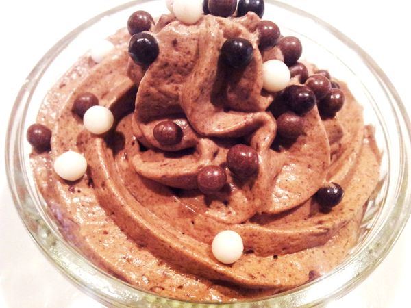 La mousse au chocolat fouettée de Christophe Felder